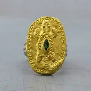 Lizard Gold Ring
