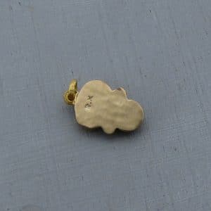 Handmade Pearls & 24k gold pendant