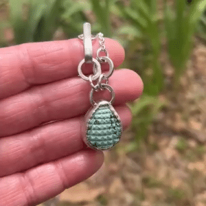 One of a kind silver Turquoise necklace