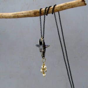 solid-22k-gold-necklace-with-silver-goat-head