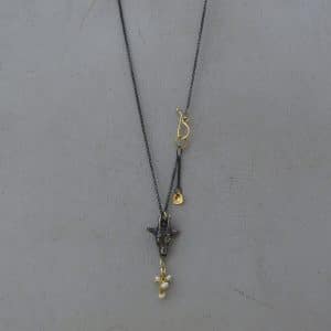 solid-22k-gold-necklace-with-silver-goat-head